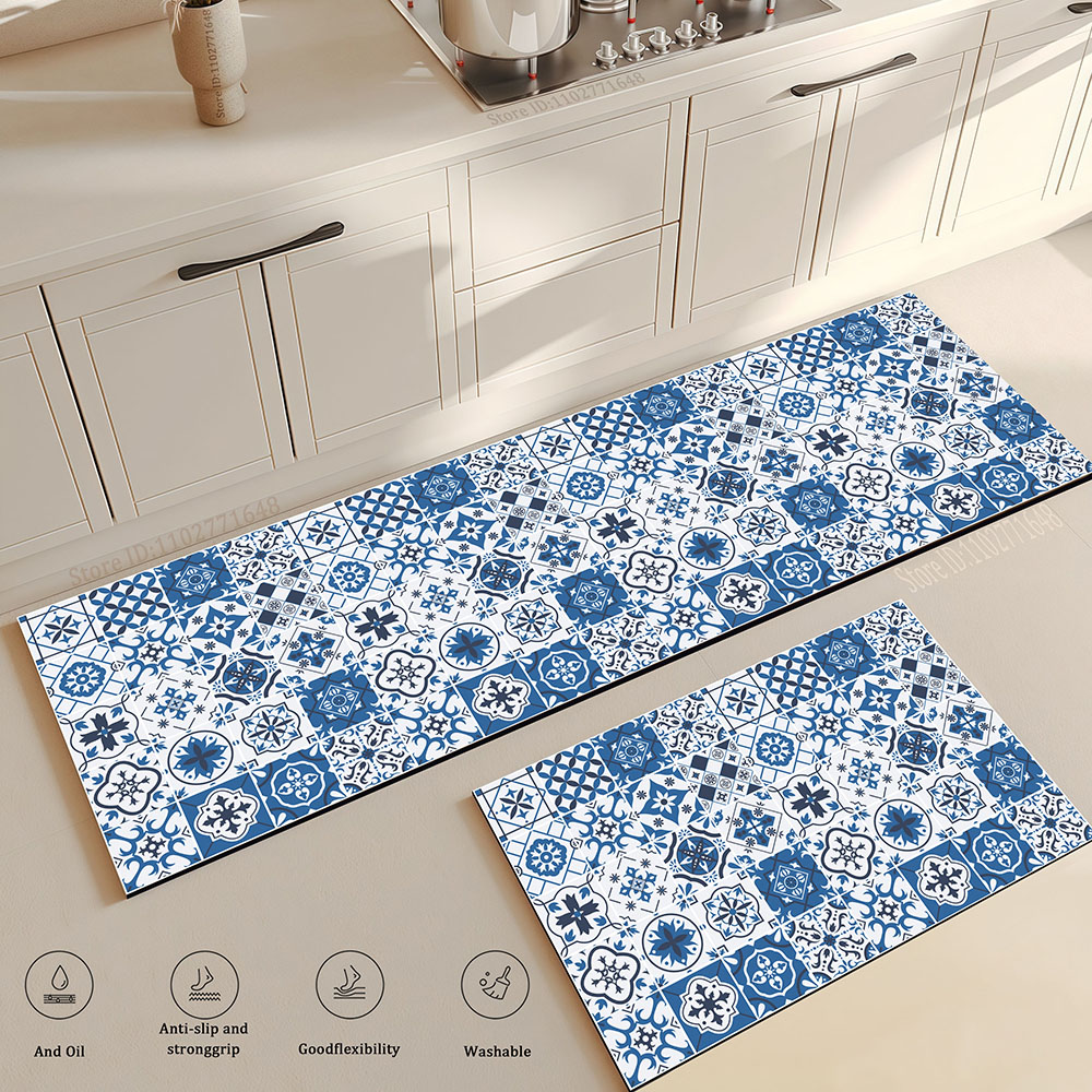 Commercial Kitchen Mats - Nieuwe 1-delige eenvoudige stijl zachte keukenvloermat