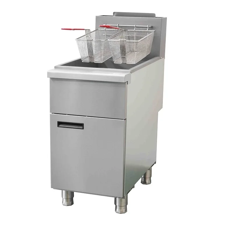Commercial Kitchen Plumbing - Hete aanbieding: commerciële gasfriteuse met 3