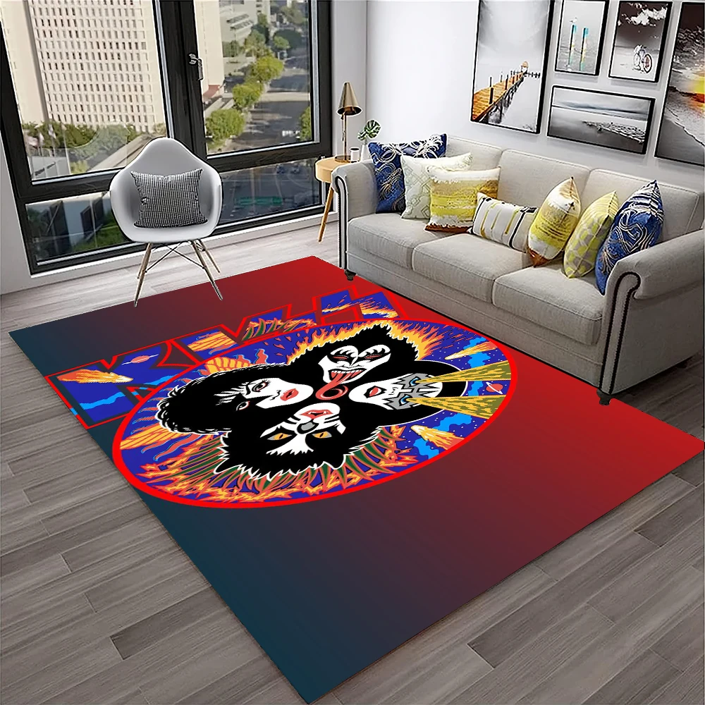 Commercial Kitchen Mats - Retro KISS Rock Band Tapijt Tapijt