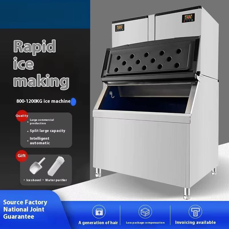 Commercial Ice Maker - 1000 kg commerciële volautomatische splitmachine met