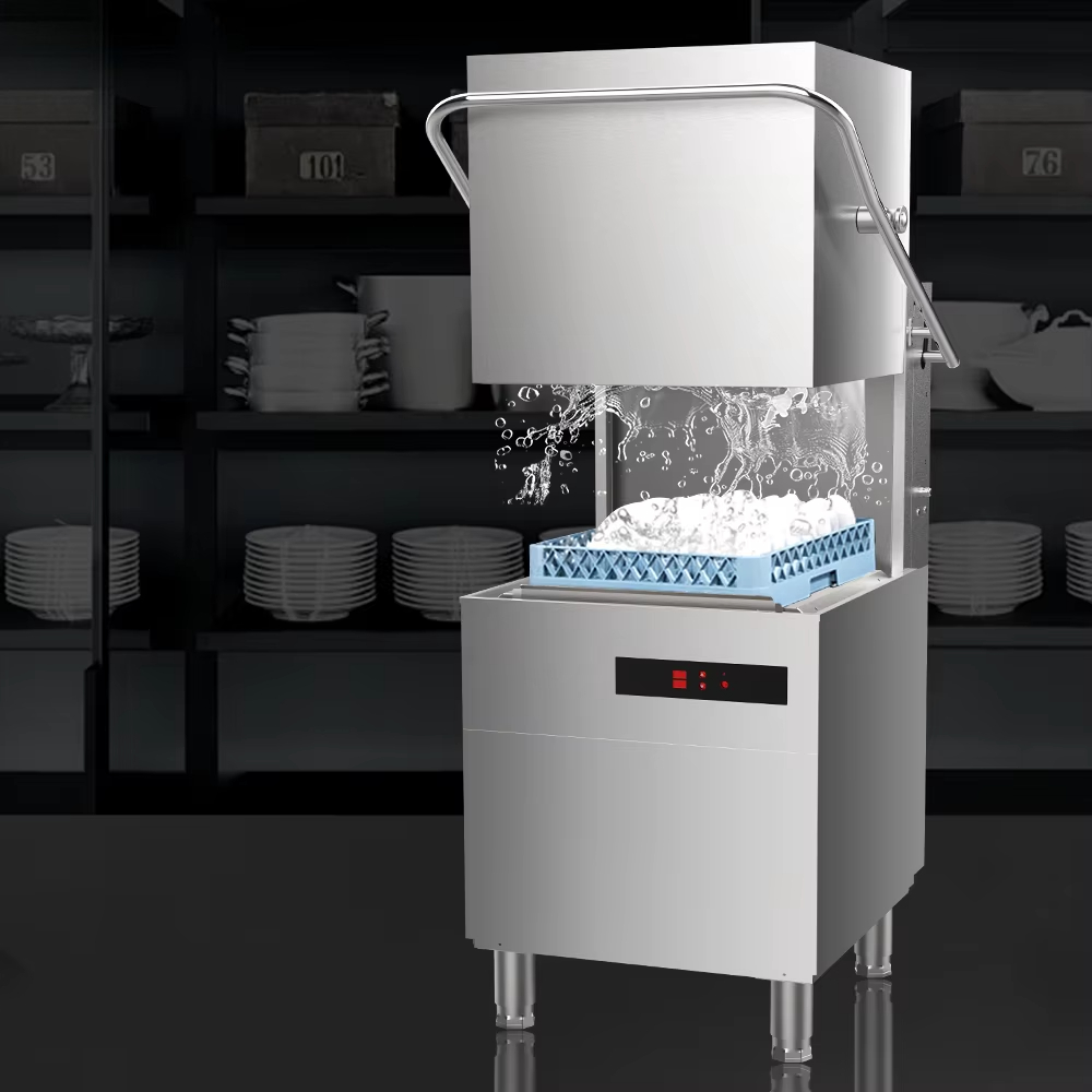 Rotary Bakery Oven - Elektrische industriële commerciële vaatwasser Vrijstaand roestvrij