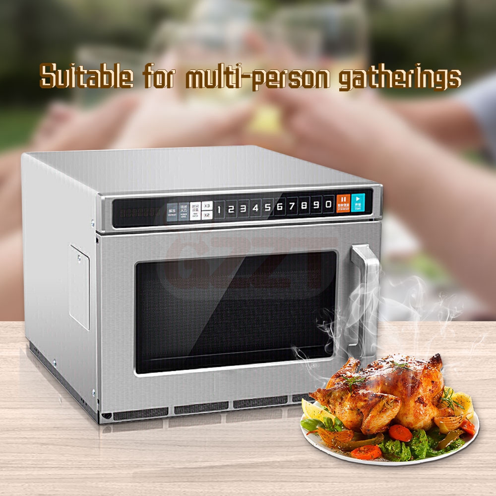 17L Grote Capaciteit 304 RVS C - Commercial Kitchen Microwave recensie en prijs