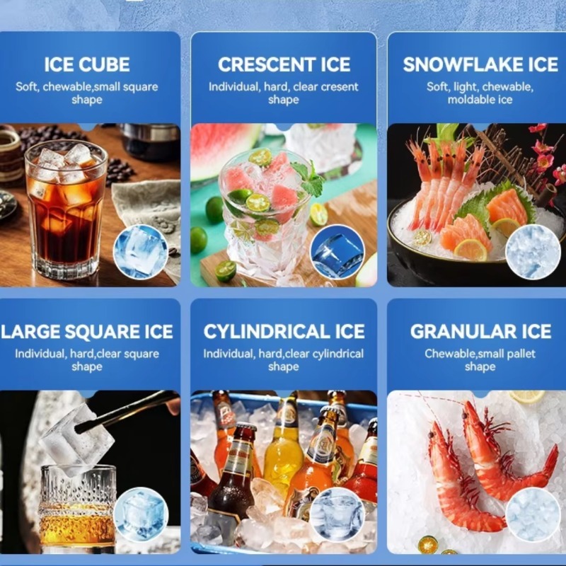 Commerciële automatische ijsbl - Commercial Ice Maker recensie en prijs