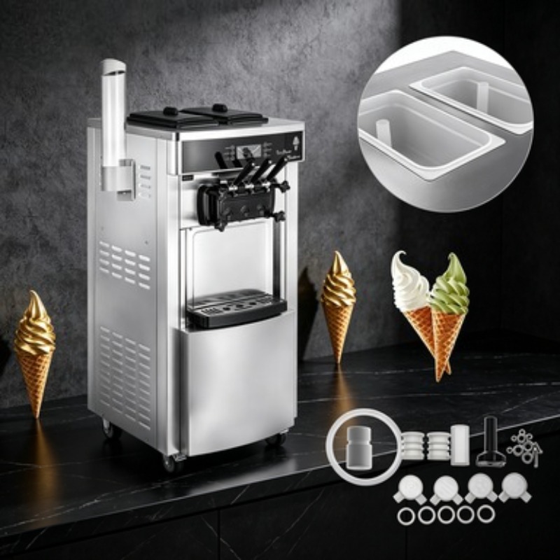 Commerciële gelatomachine van  - Soft Serve Ice Cream Machine recensie en prijs