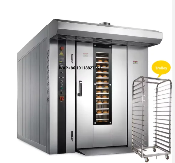 16/32/64 Bakplaten Commerciële - Rotary Bakery Oven recensie en prijs