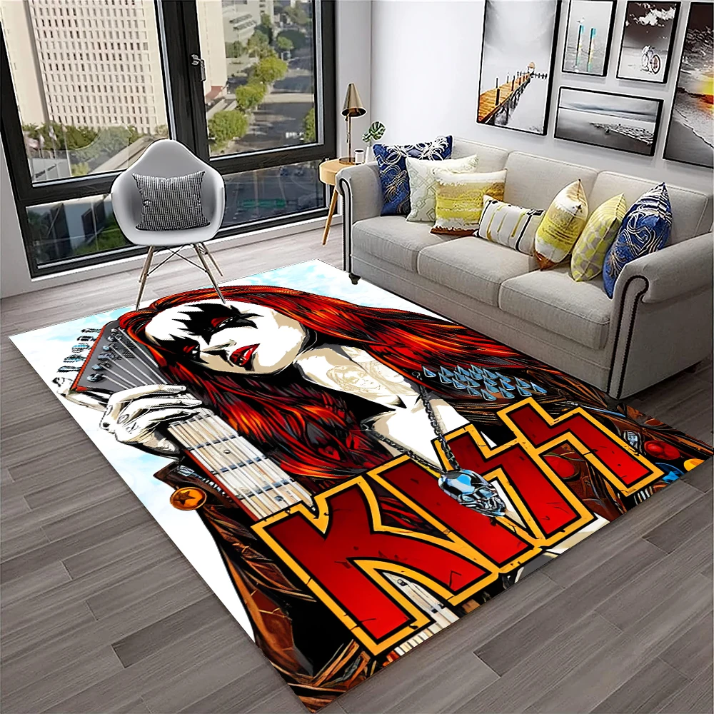 Retro KISS Rock Band Tapijt Ta - Commercial Kitchen Mats recensie en prijs