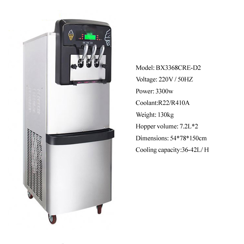 IJscreemcupmachine, zachte ijs - Soft Serve Ice Cream Machine recensie en prijs