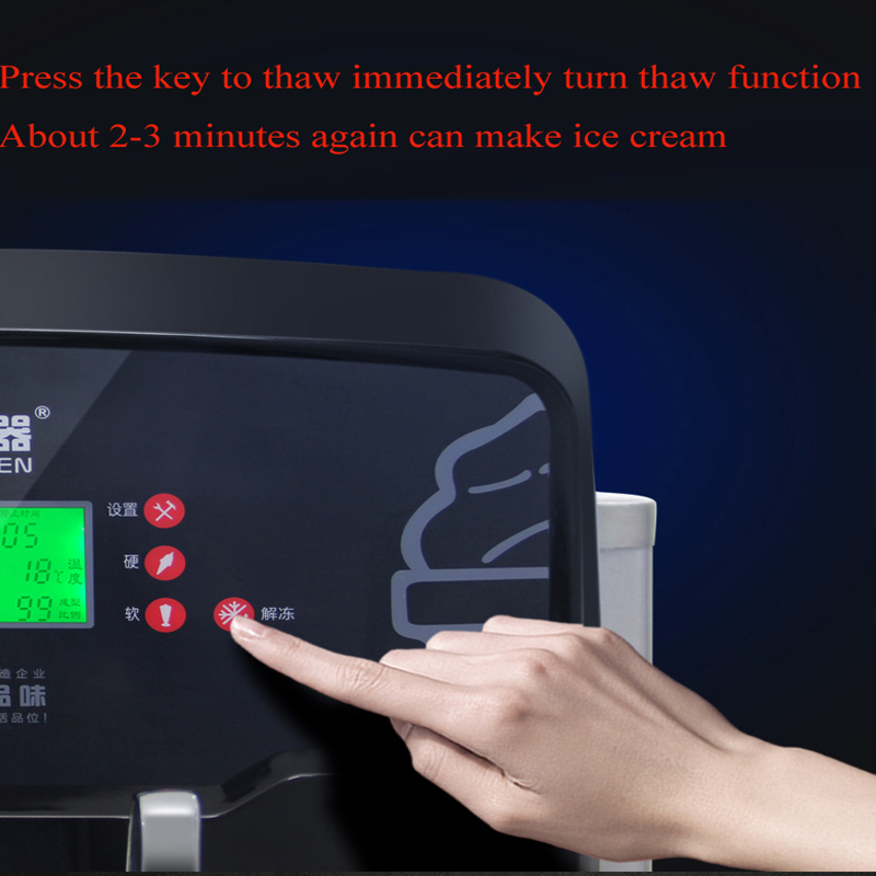 IJscreemcupmachine, zachte ijs - Soft Serve Ice Cream Machine recensie en prijs