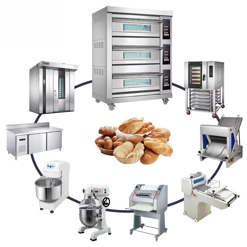 Broodbakapparatuur, oven en mi - Rotary Bakery Oven recensie en prijs