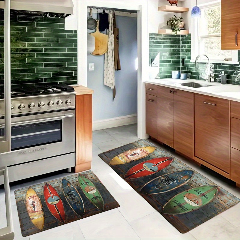 Surfplankpatroon Keuken Hal Ru - Commercial Kitchen Mats recensie en prijs