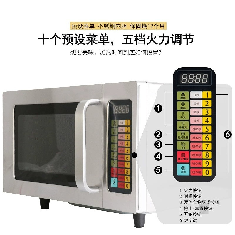 Commerciële 25L Magnetron Ship - Commercial Kitchen Microwave recensie en prijs
