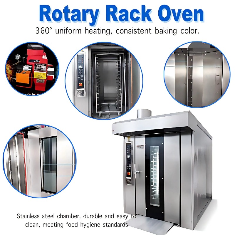 Hoge kwaliteit broodbakmachine - Rotary Bakery Oven recensie en prijs