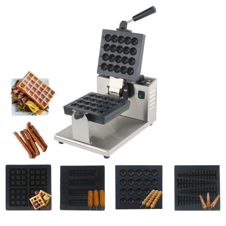 Wafelbakunit met 4 vakken, ver - Commercial Kitchen Plumbing recensie en prijs
